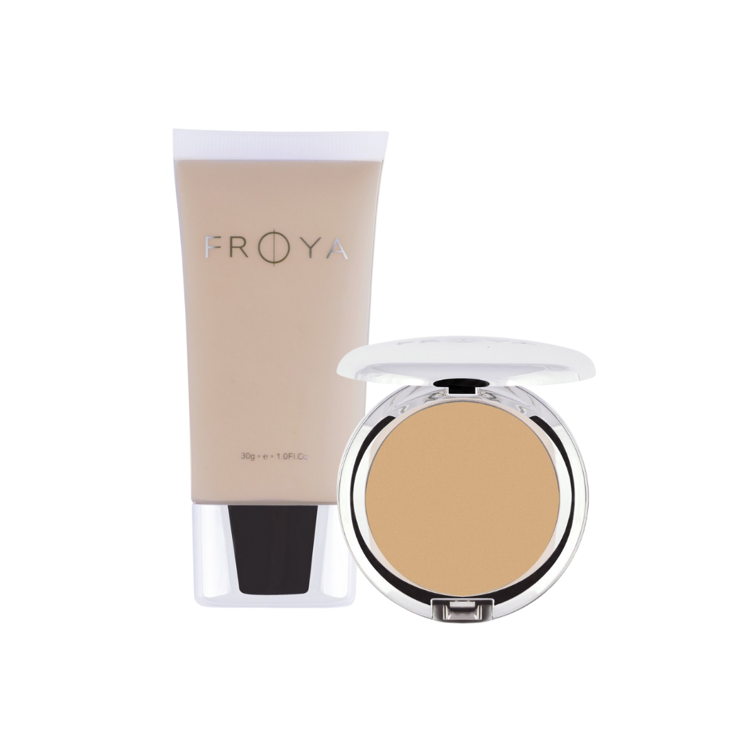 CC-krem og Bronzer, nyanse Bronzer No 1 og CC Cream No 2