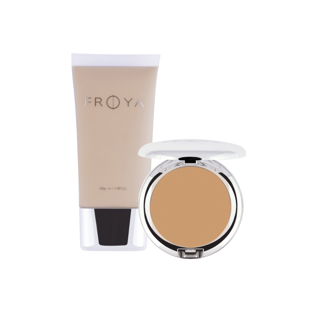 CC-krem og Bronzer, nyanse Bronzer No 2 og CC Cream No 2