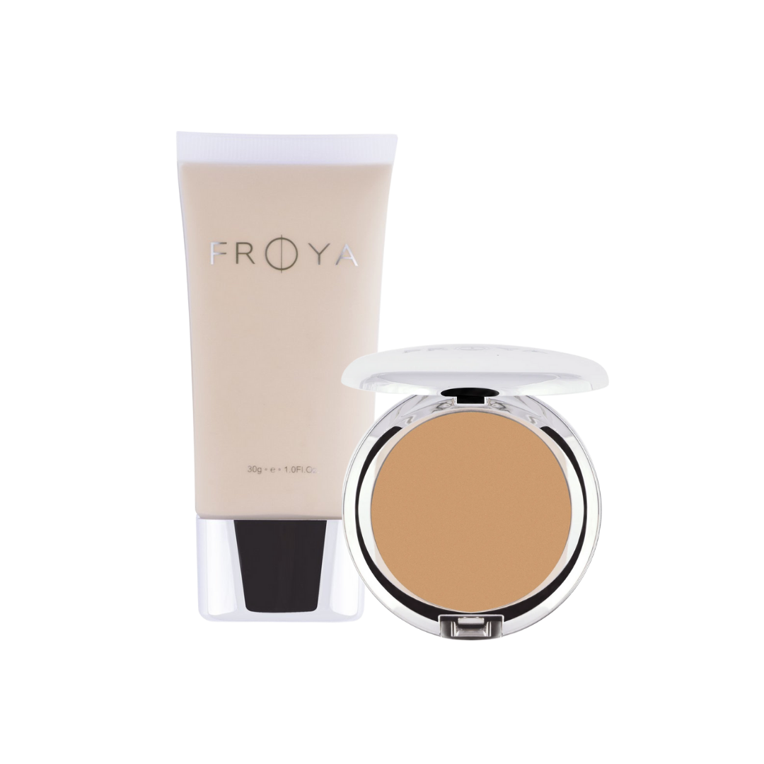 CC-krem og Bronzer, nyanse Bronzer No 2 og CC Cream No 1