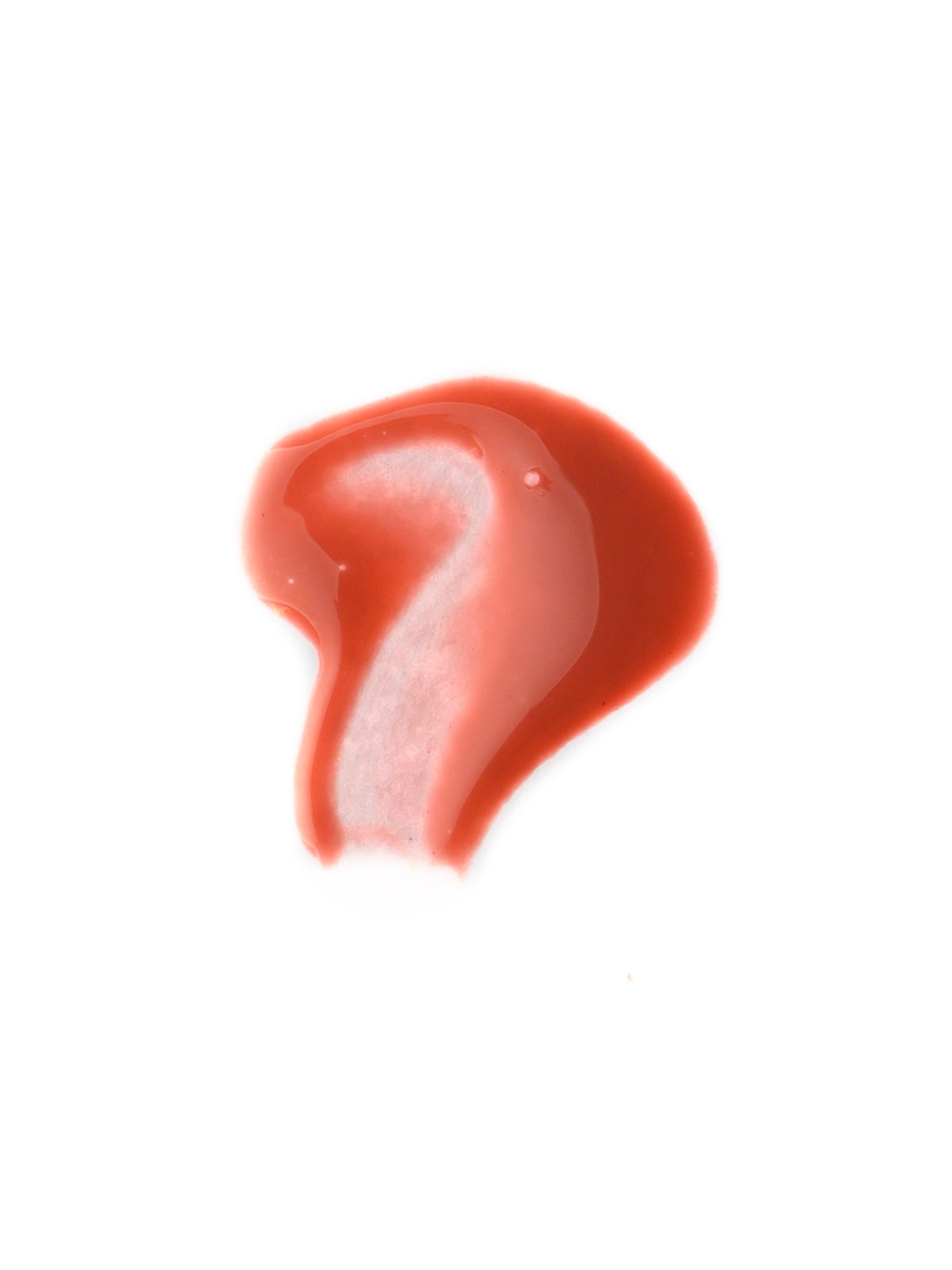 Frøya Silk Lipgloss swatch, nyanse No 2. Klassisk gammelrosa med medium dekkevne
