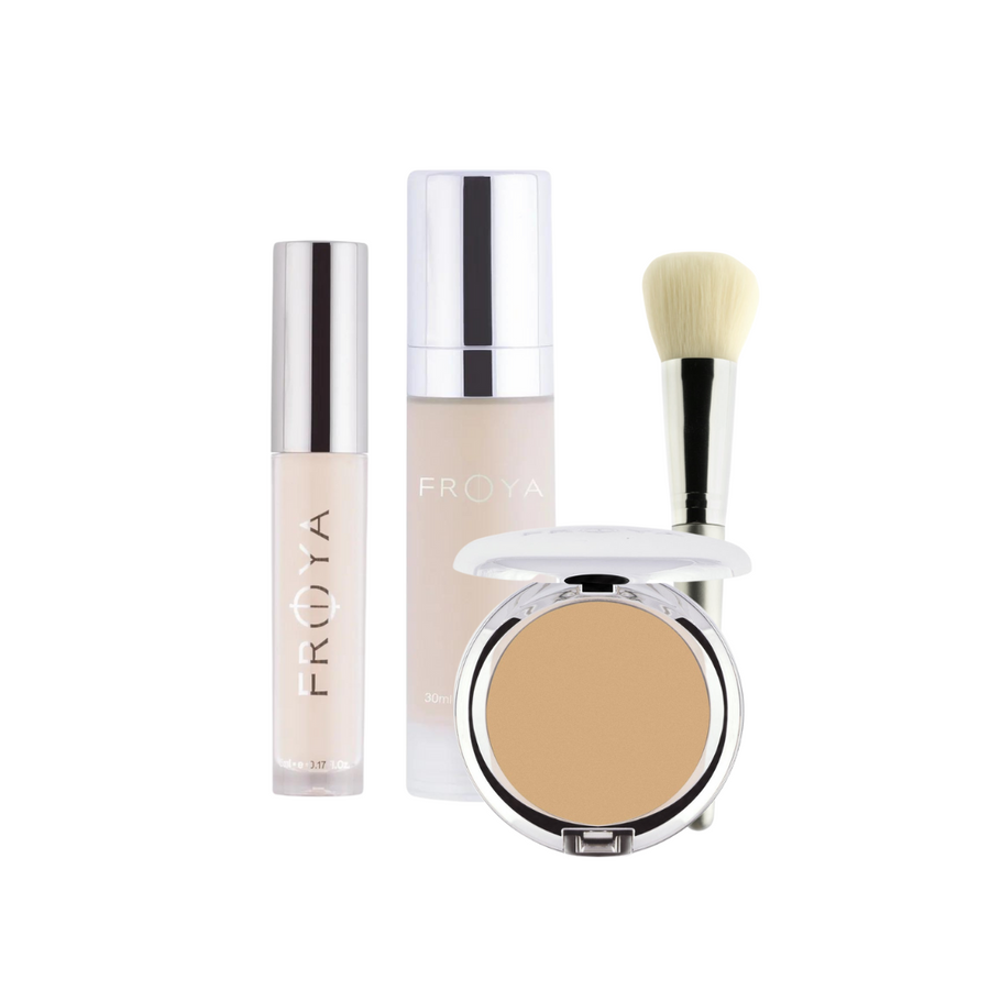 Basesminke med Bronzer