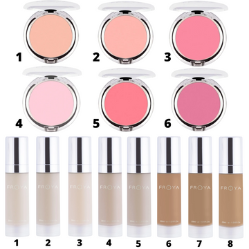 Frøya Moisture Foundation & Soft Blush