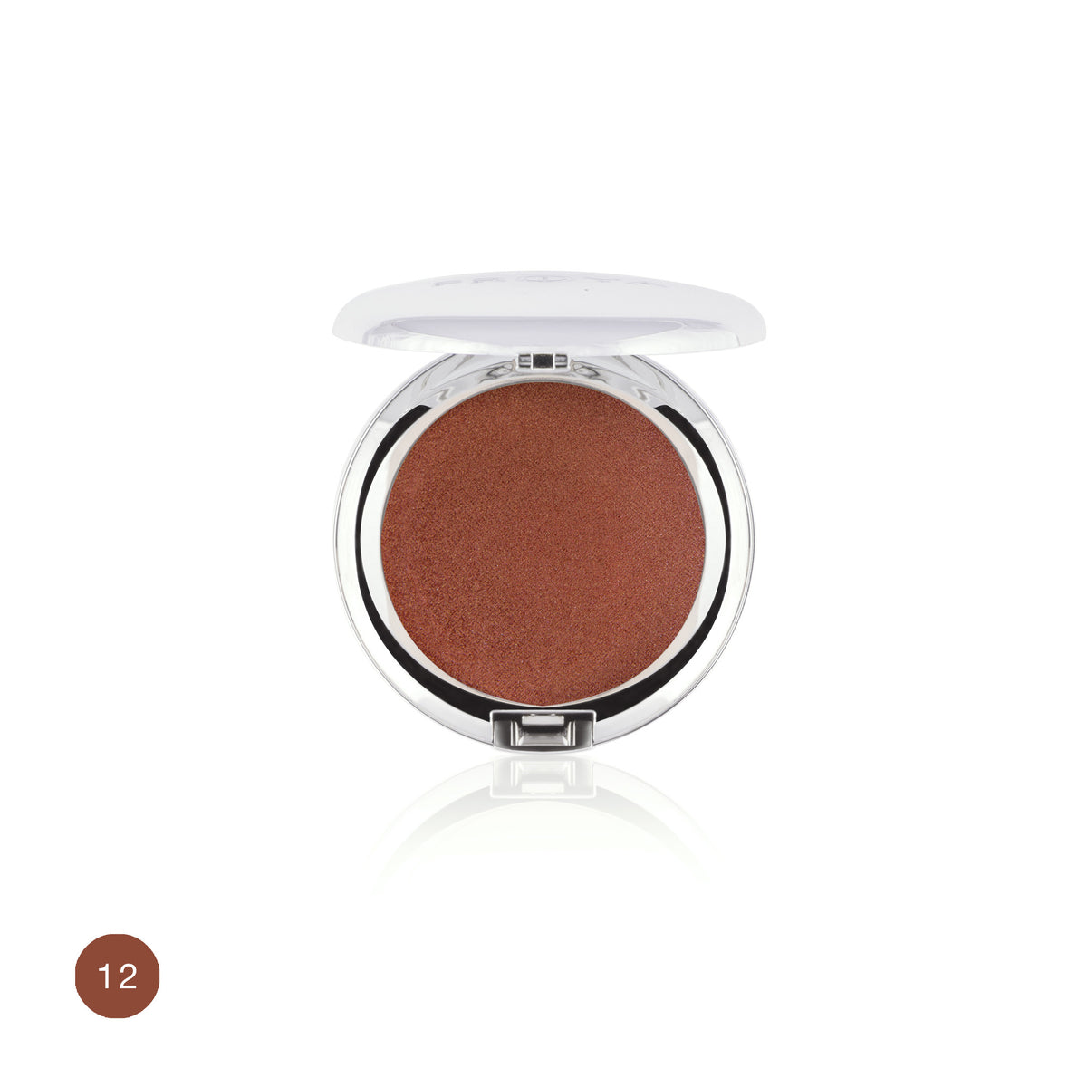 Frøya Soft Eyeshadow, nyanse No 12. Rustrød med shimmer