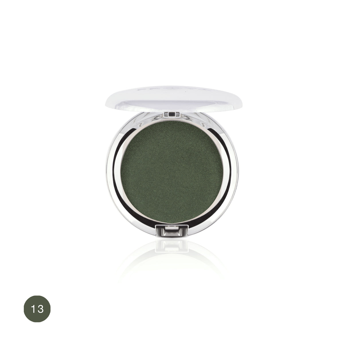 Frøya Soft Eyeshadow, nyanse No 13. Militærgrønn med shimmer