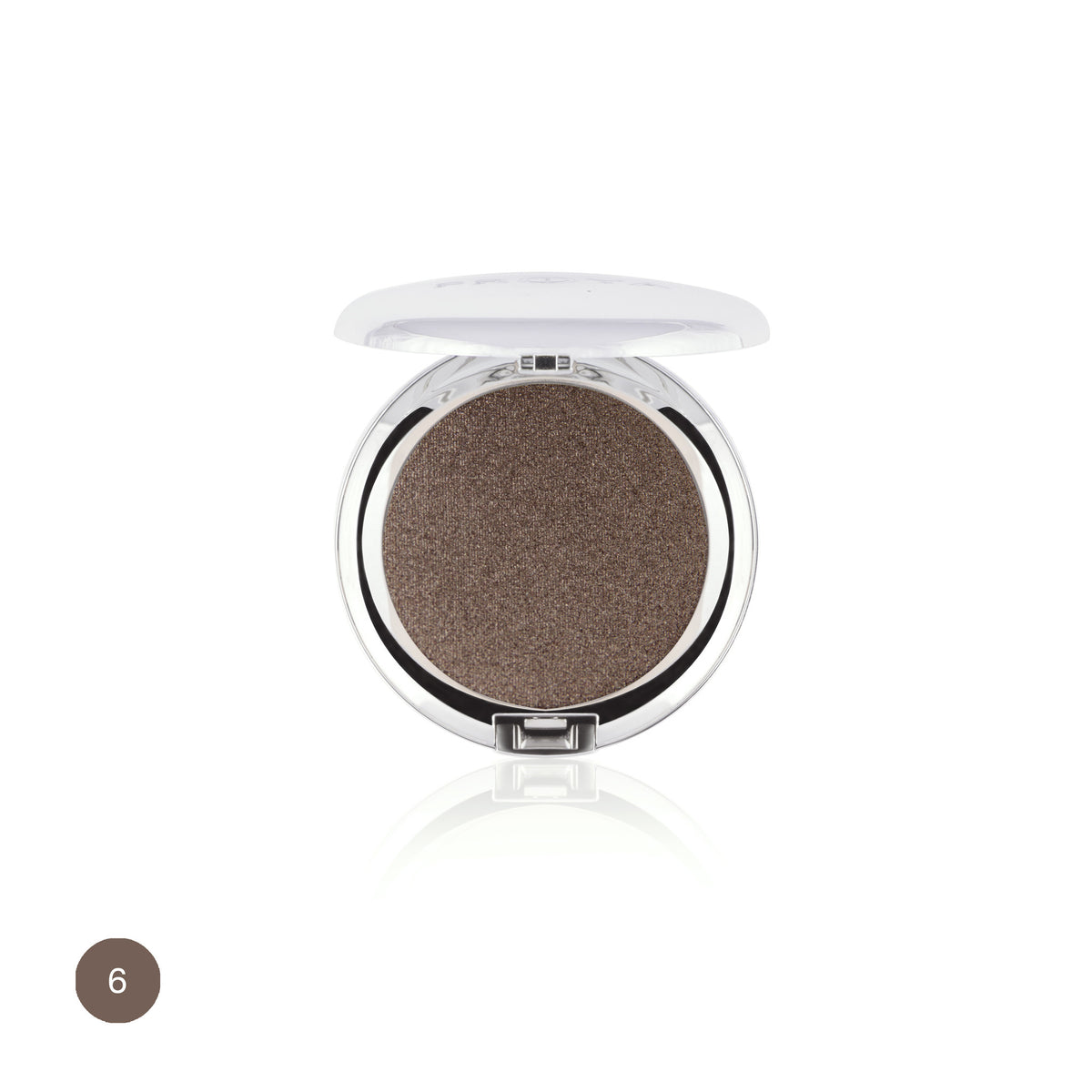 Frøya Soft Eyeshadow, nyanse No 6. Kald mørk taupe med shimmer